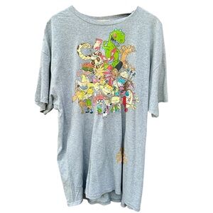Nickelodeon 90s Cartoons Graphic Tee Sz. 2x Catdog Rugrats Hey Arnold